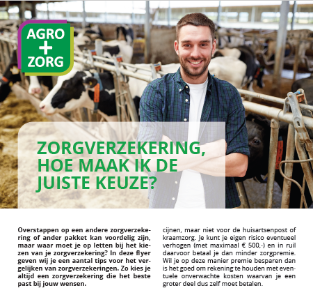 Flyer Hoe maak ik de juiste keuze voor een zorgverzekering