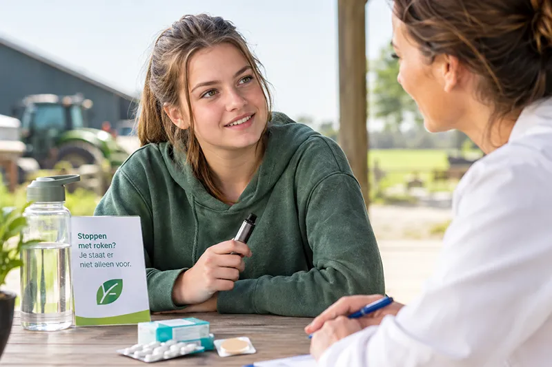 Wordt stoppen met roken of vapen vergoed?